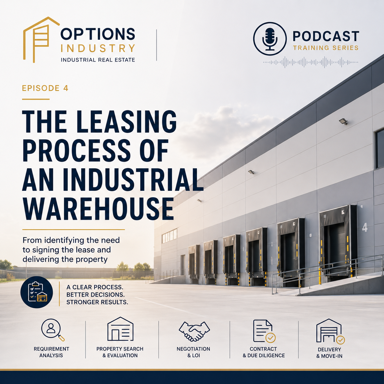 Industrial Leasing: From Requirement to Handover