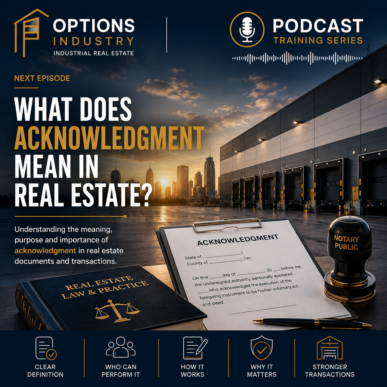 What Does Acknowledgment Mean in Real Estate?