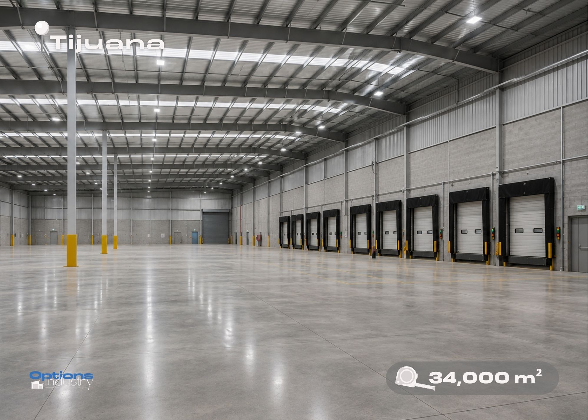 Industrial warehouse for rent in Tijuana, Baja California