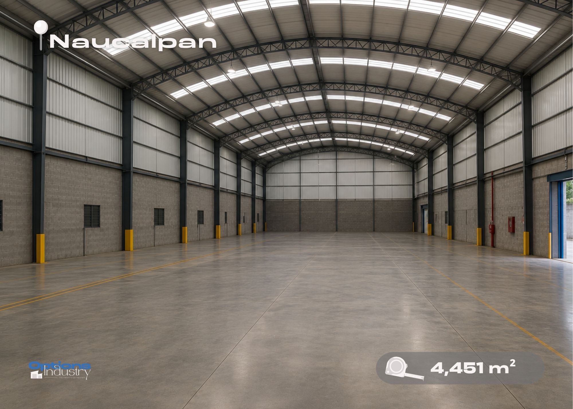Warehouse for rent in Naucalpan, Estado de México
