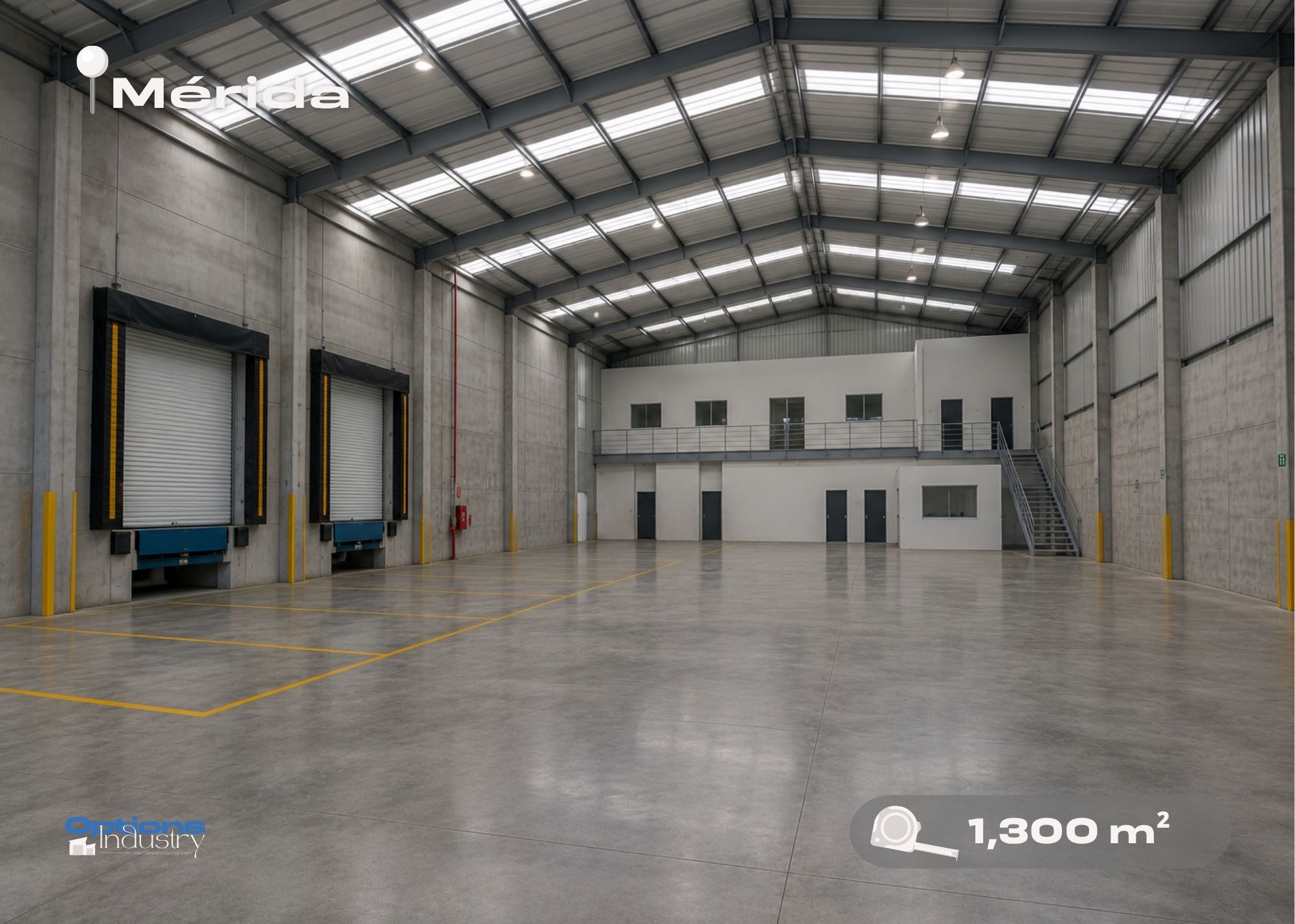 Industrial warehouse for rent in Mérida, Yucatán