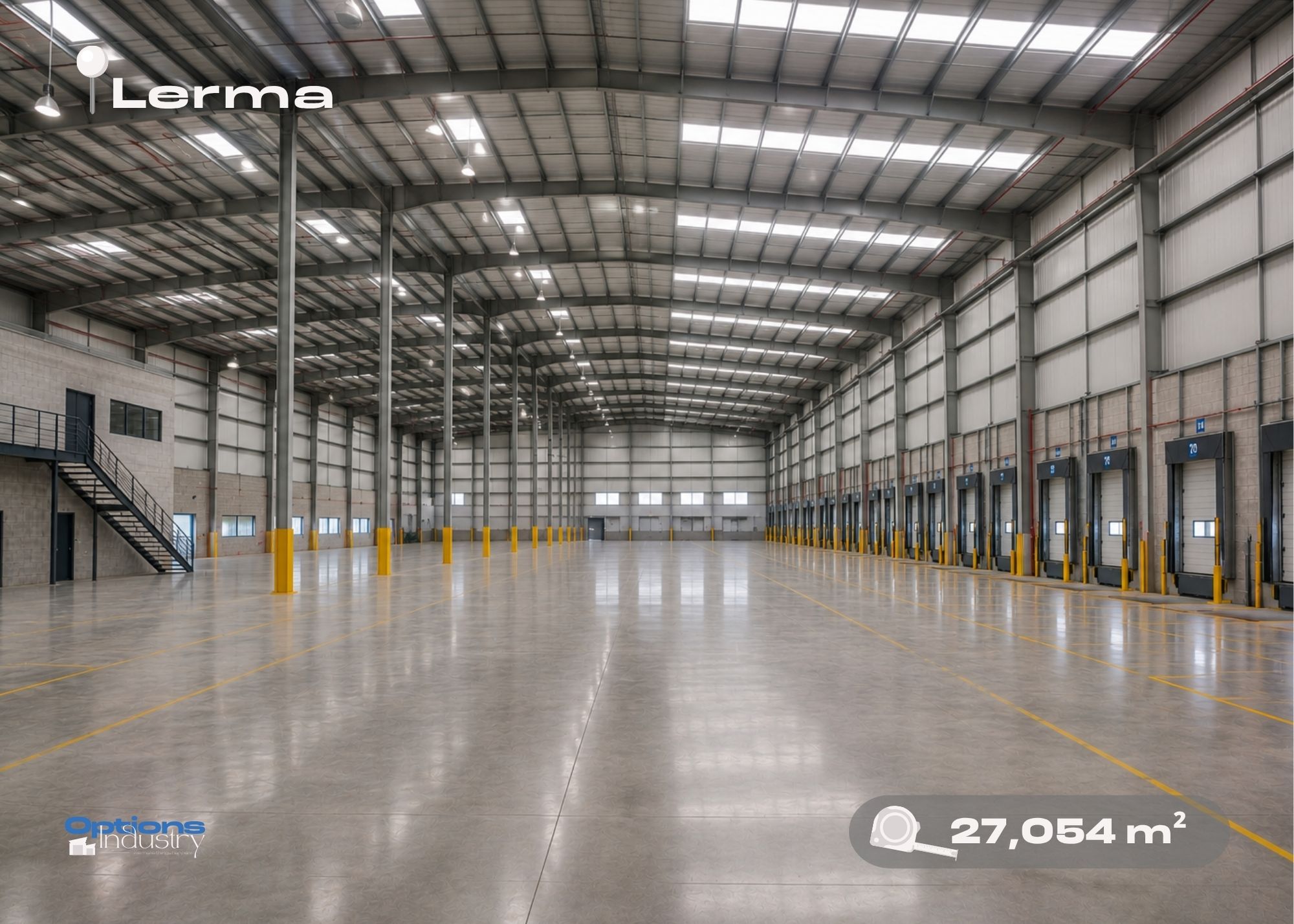 Industrial warehouse for rent in Lerma, State of Mexico