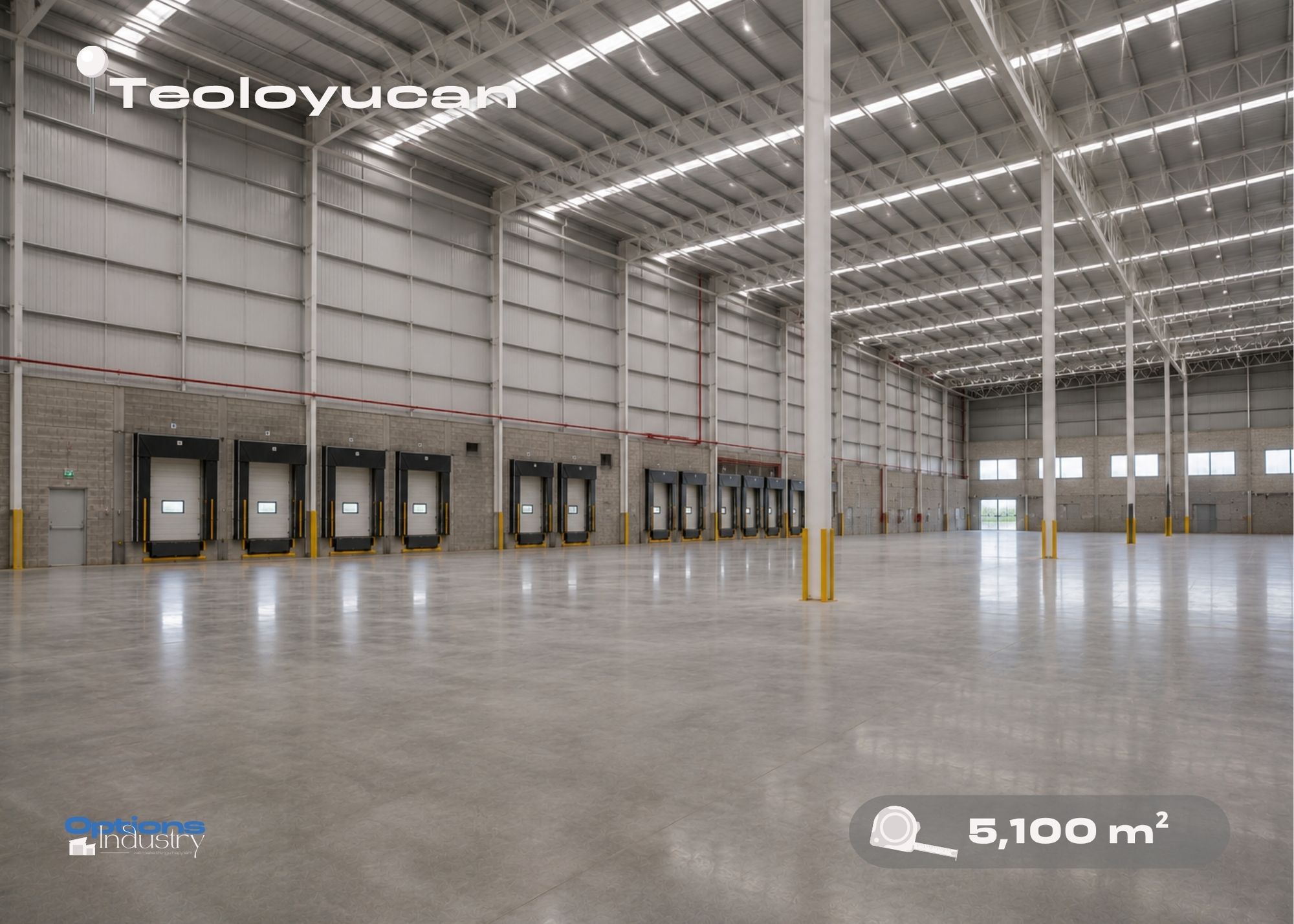 Industrial warehouse for rent in Teoloyucan, Estado de México