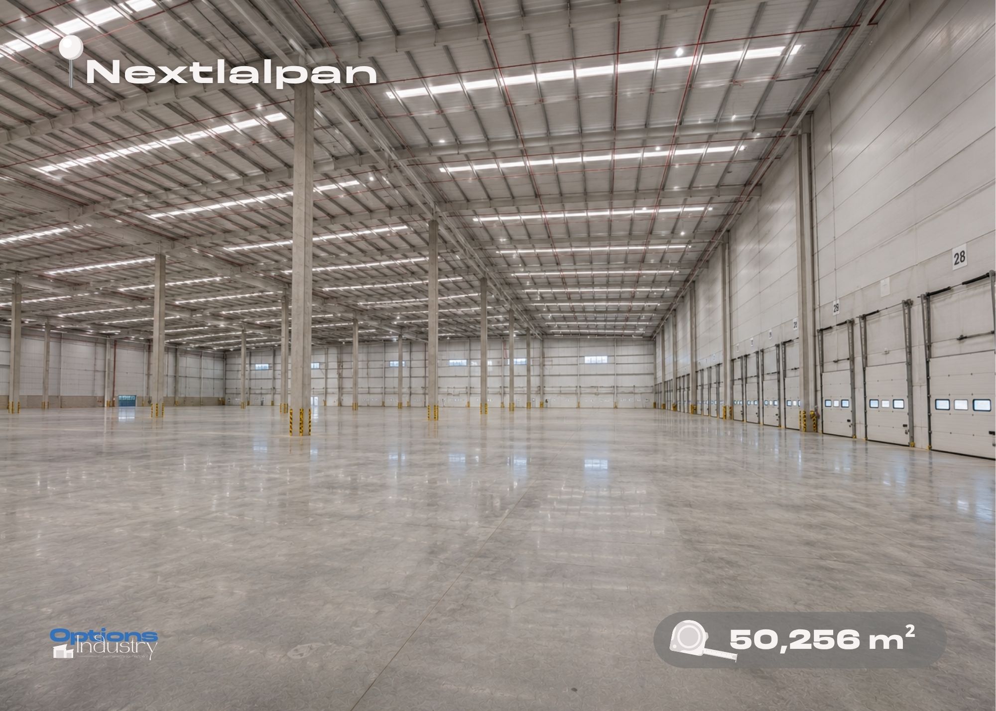 Industrial warehouse for rent in Nextlalpan, Estado de México