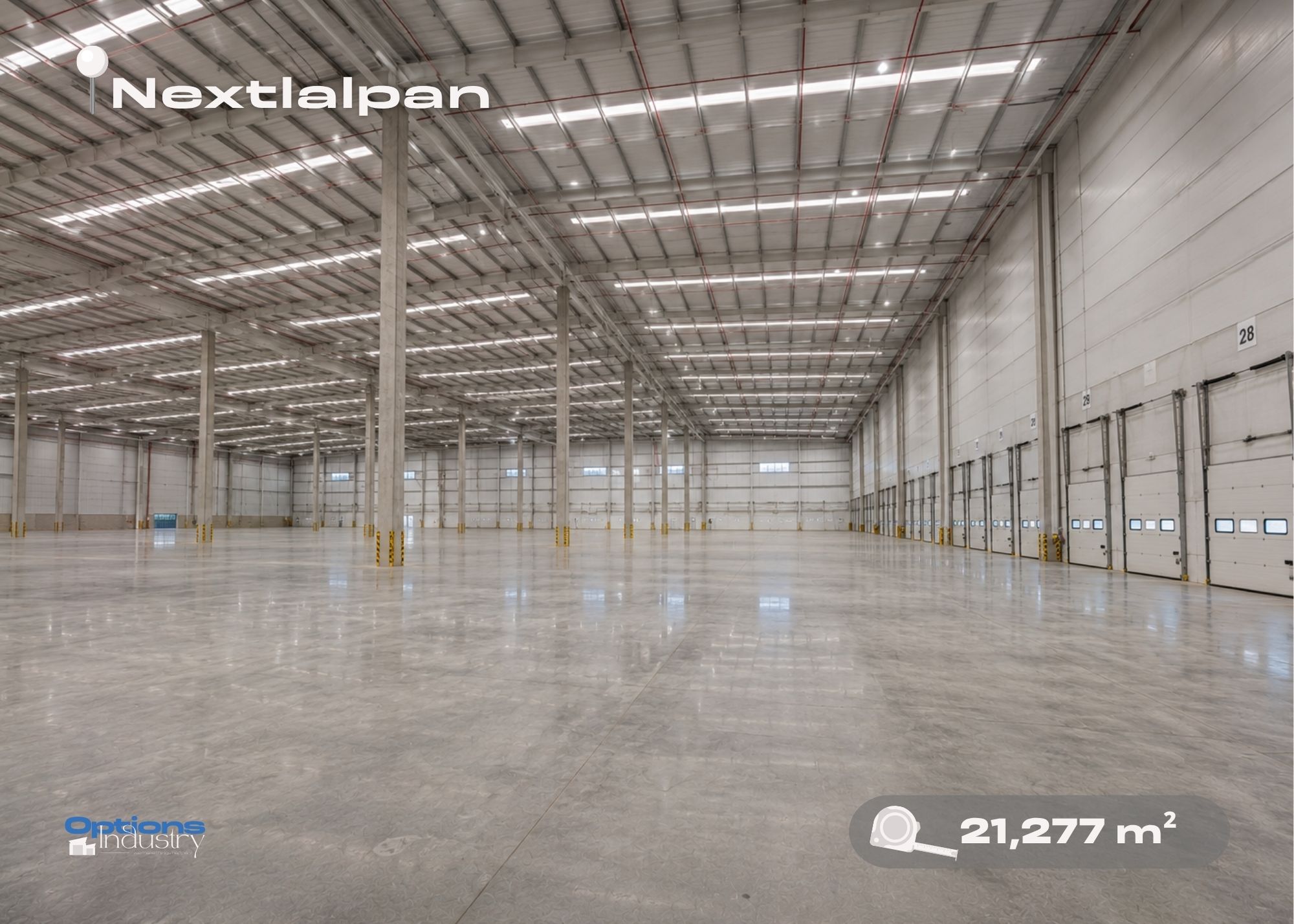 Industrial warehouse for rent in Nextlalpan, Estado de México