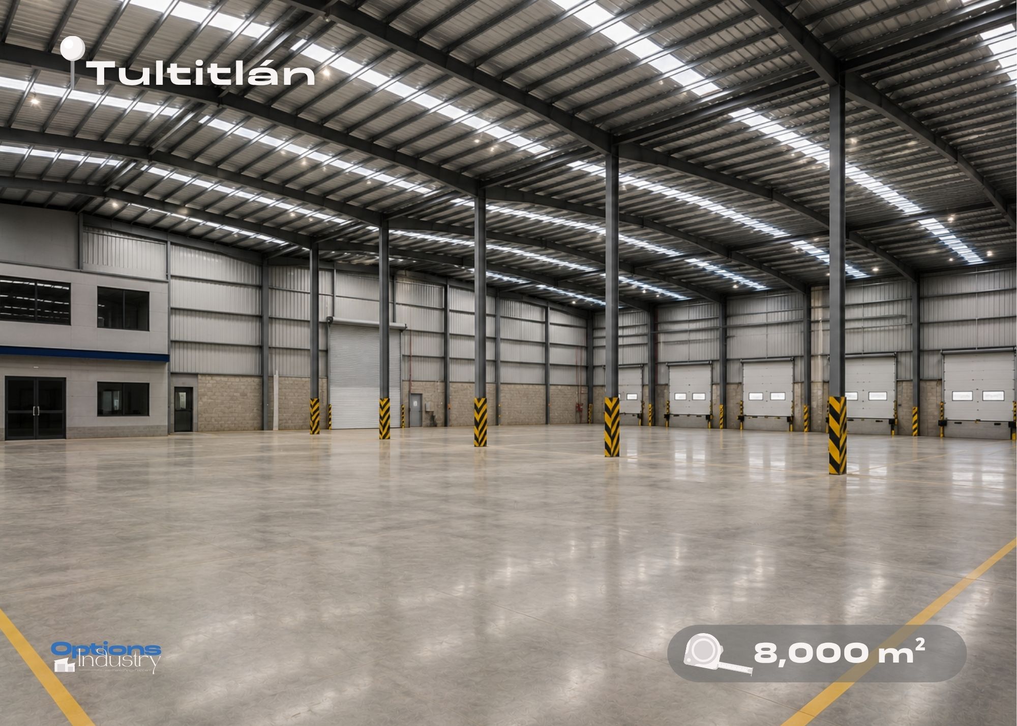 Industrial warehouse for rent in Tultitlán, State of Mexico