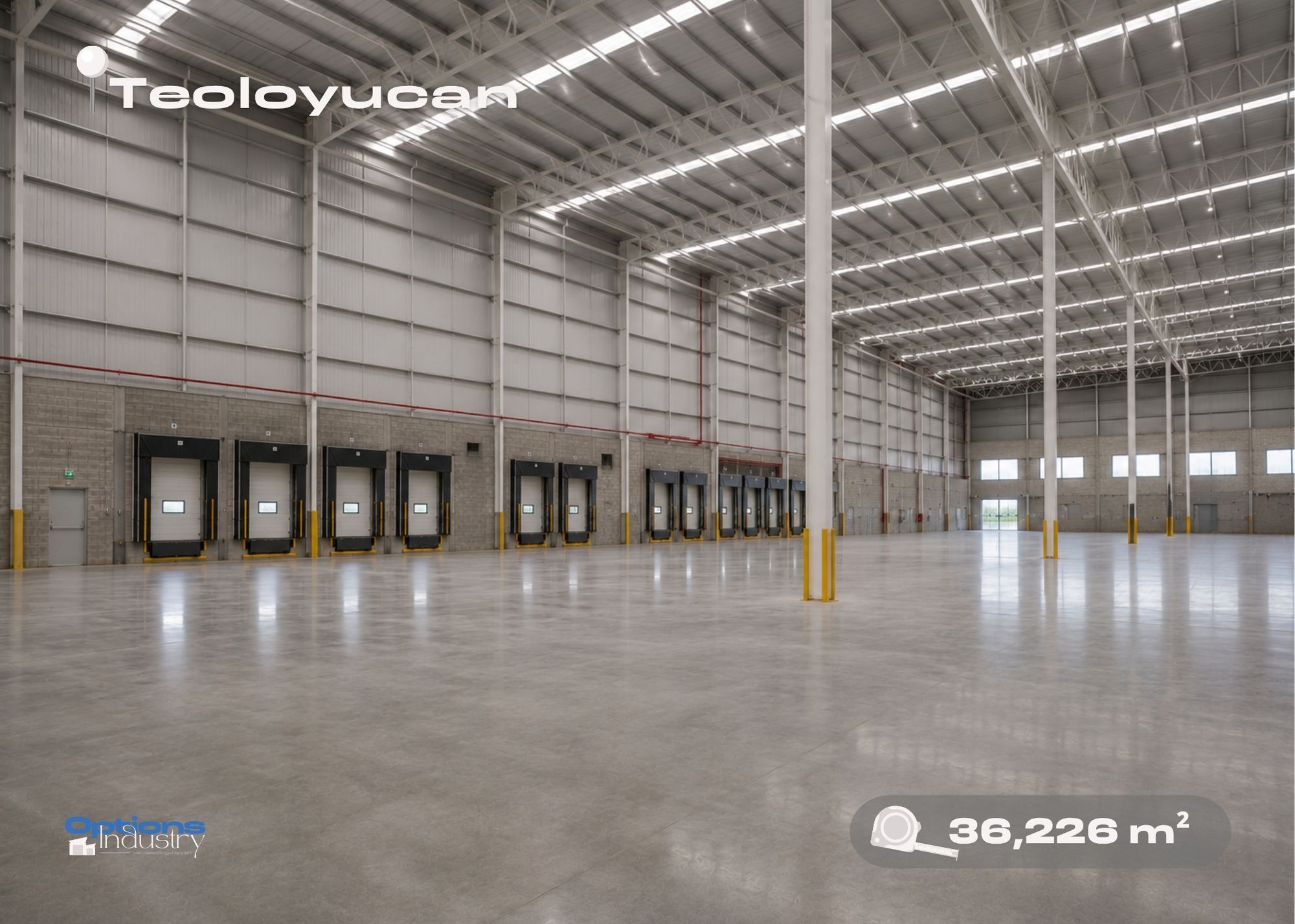 Industrial warehouse for rent in Teoloyucan, Estado de México