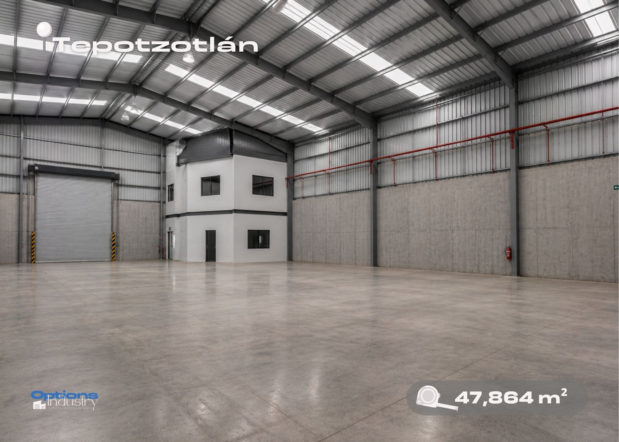 Industrial warehouse for rent in Tepotzotlán, State of Mexico