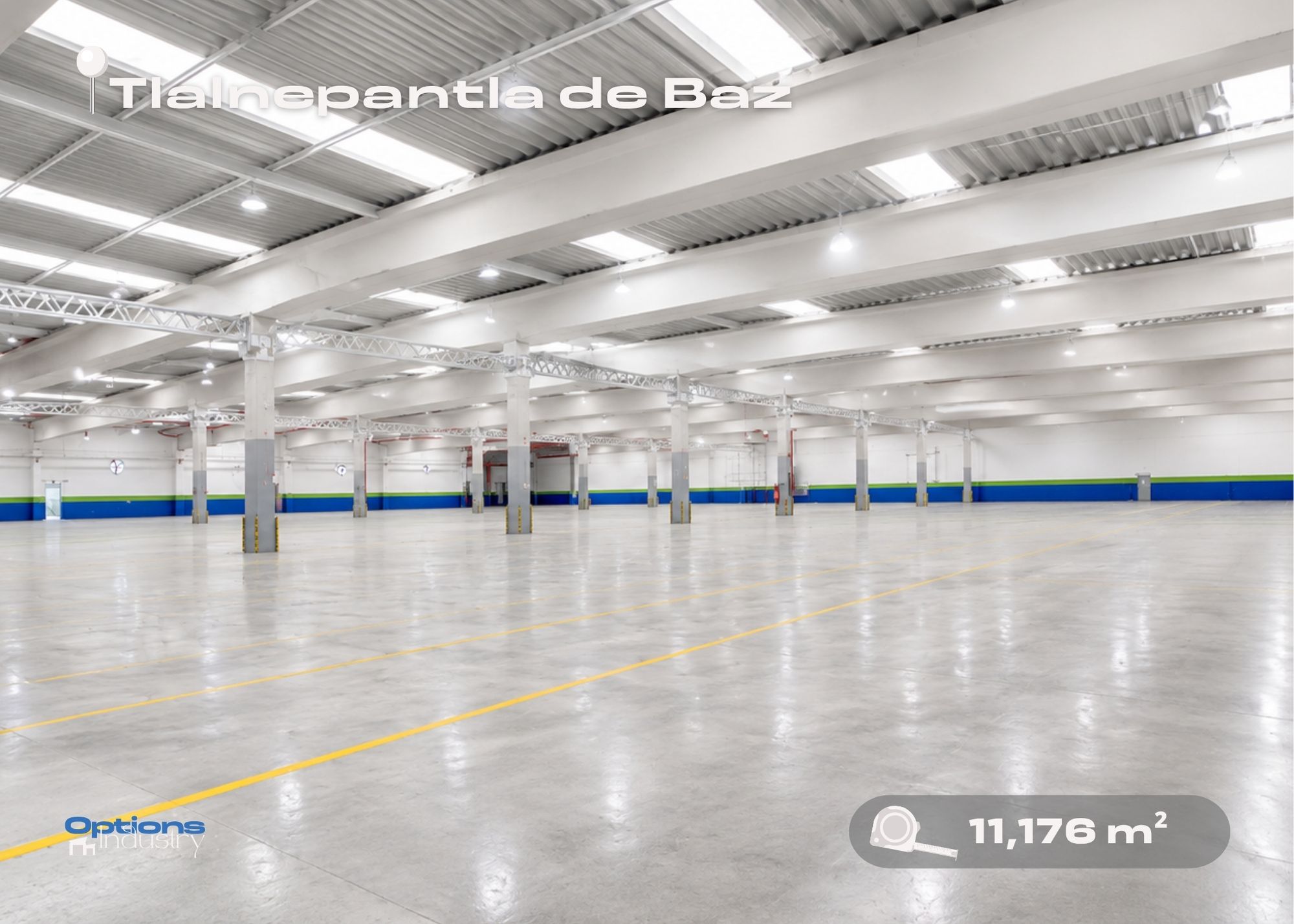Warehouse for rent in Tlalnepantla de Baz, Estado de México