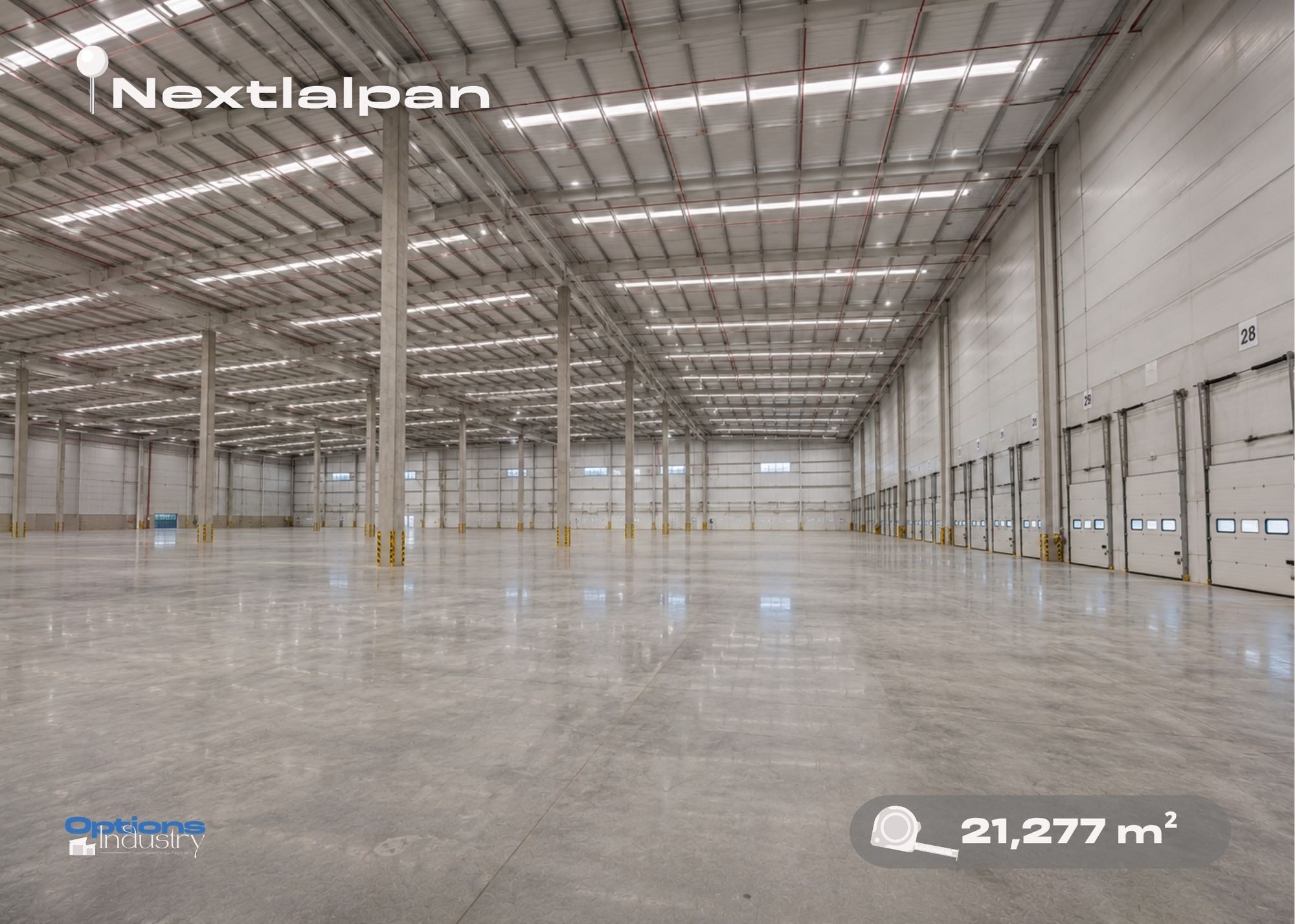 Industrial warehouse for rent in Nextlalpan, Estado de México