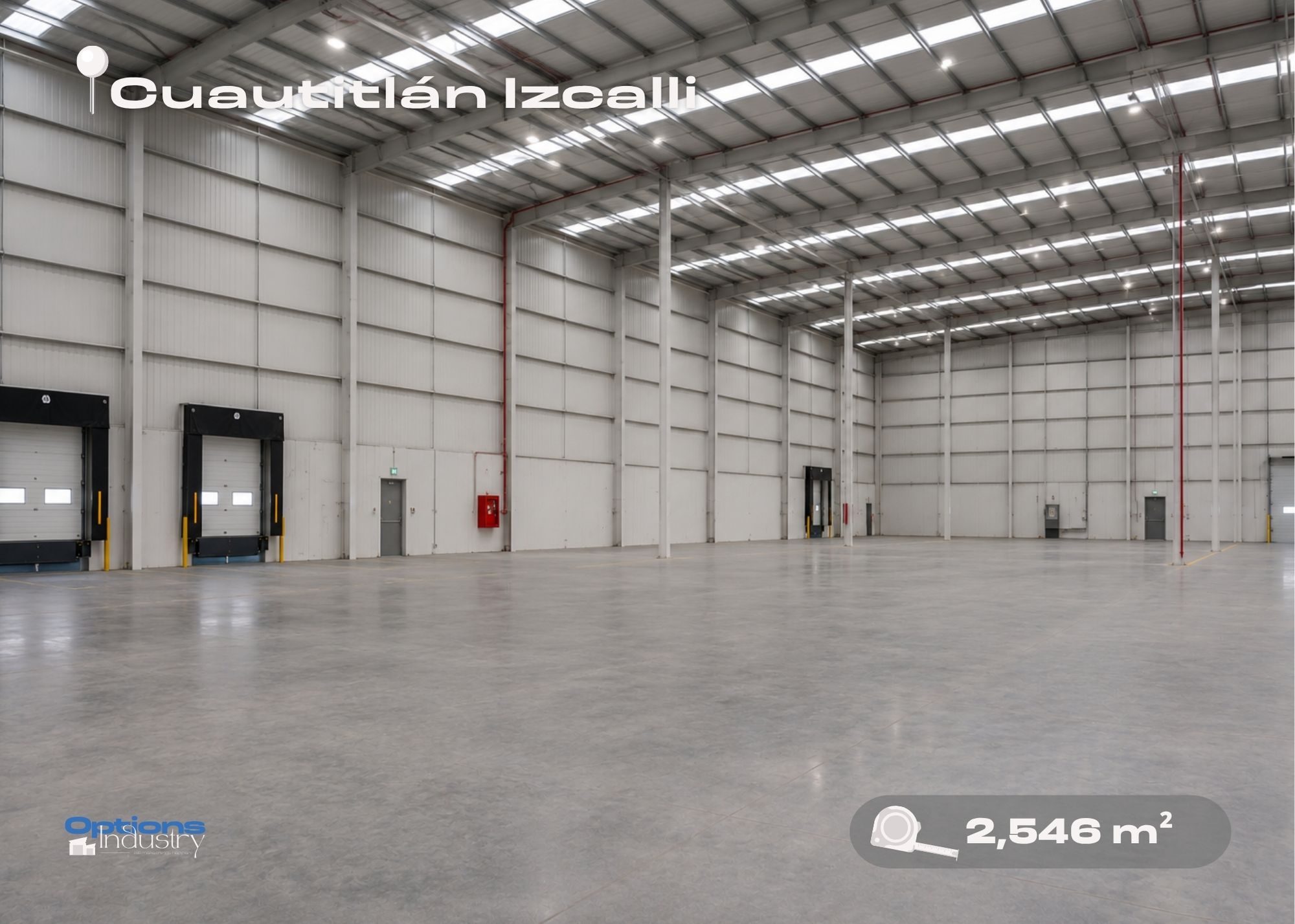 Industrial warehouse for rent in Cuautitlán Izcalli, Estado de México