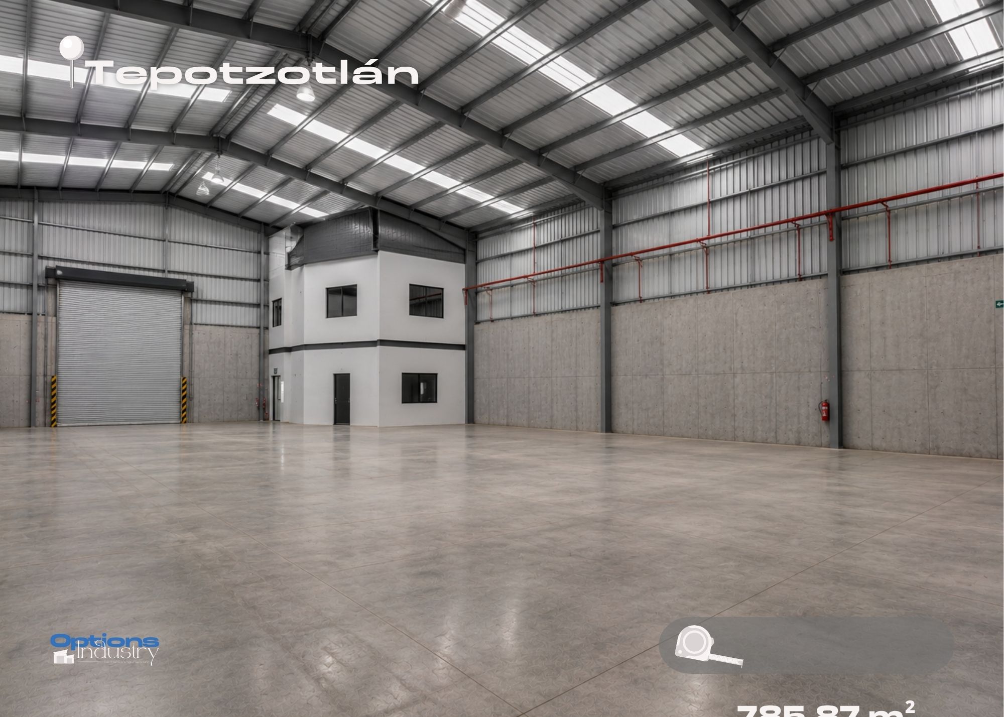 Industrial warehouse for rent in Tepotzotlán, State of Mexico