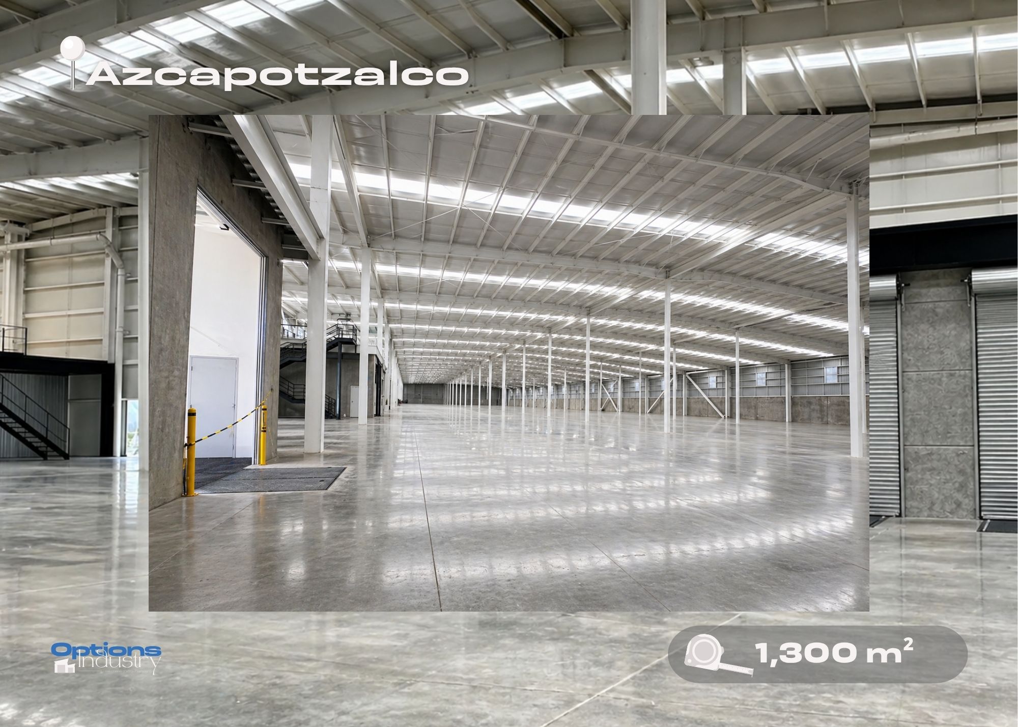 Warehouse for rent in Azcapotzalco, Mexico City