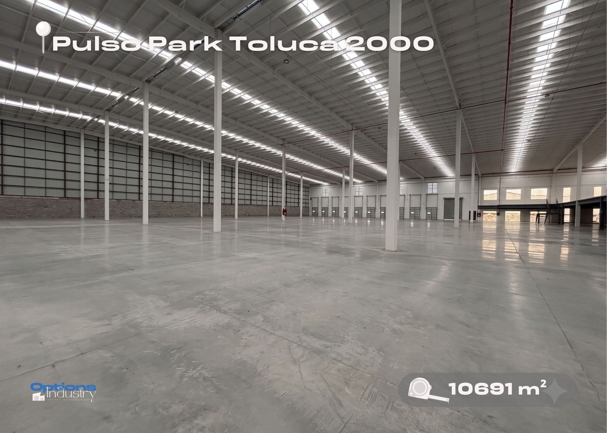 Industrial warehouse for rent in Toluca, State of Mexico