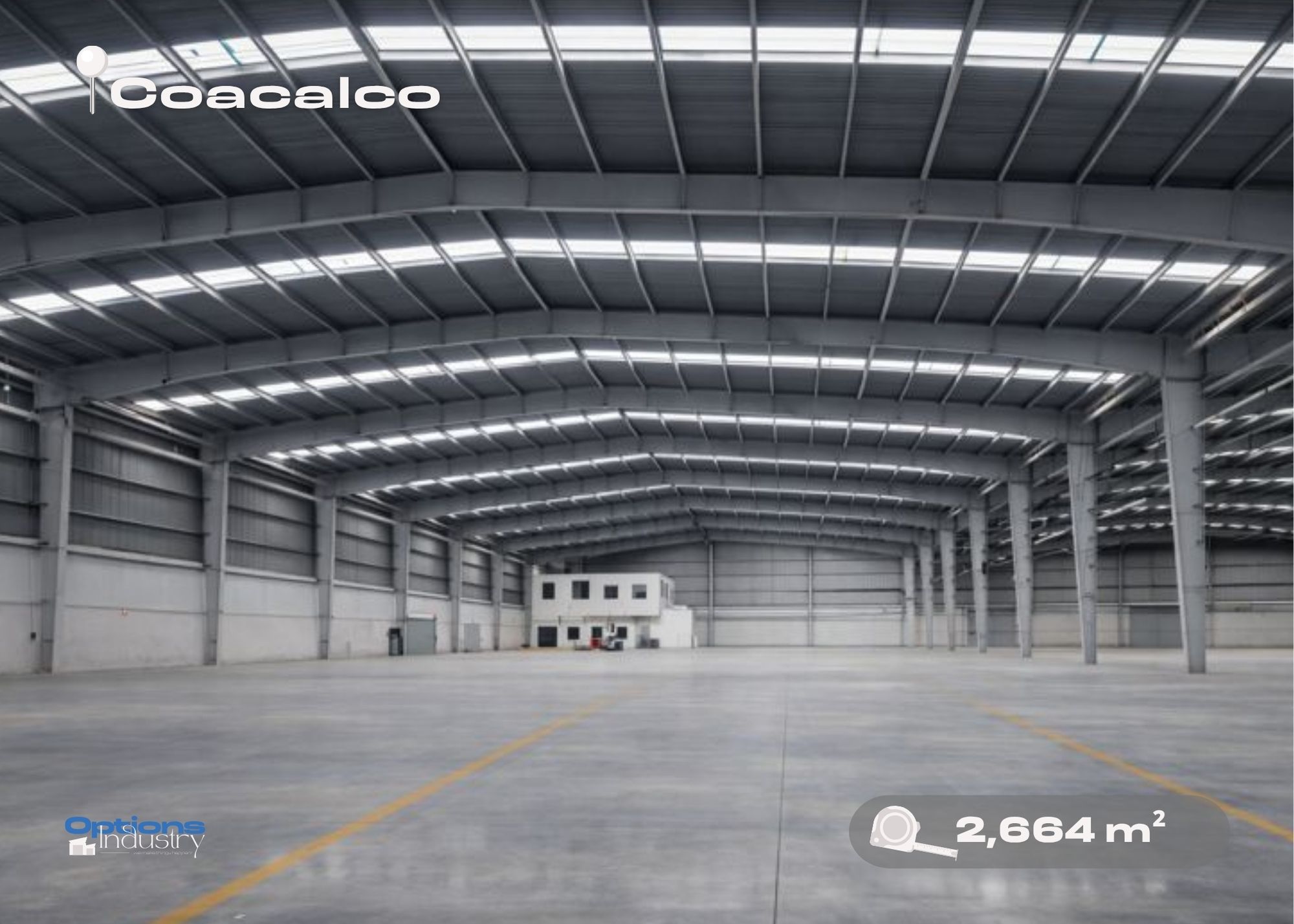 Warehouse for rent in Coacalco, State of Mexico