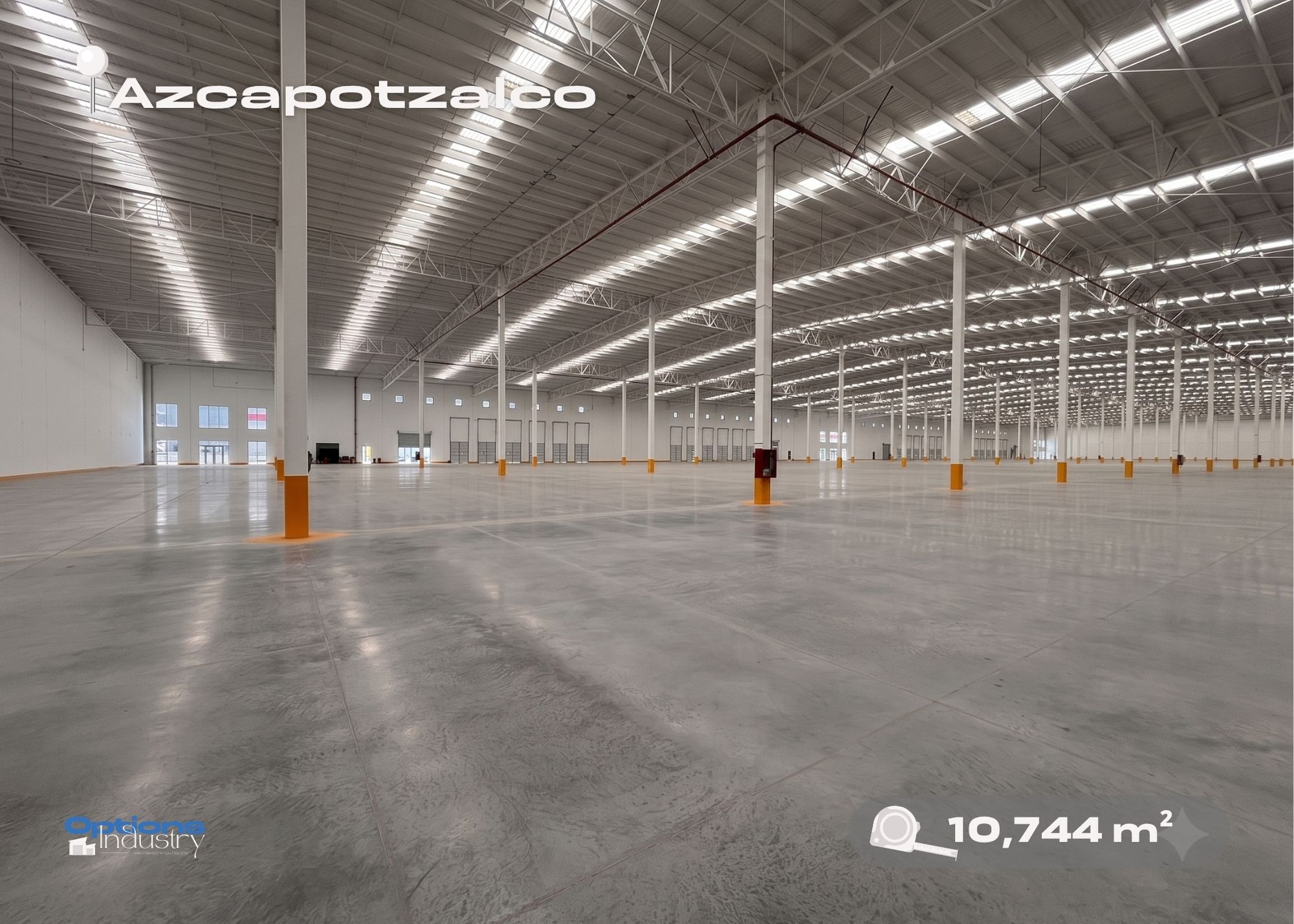 Industrial warehouse for rent in Azcapotzalco, Mexico City