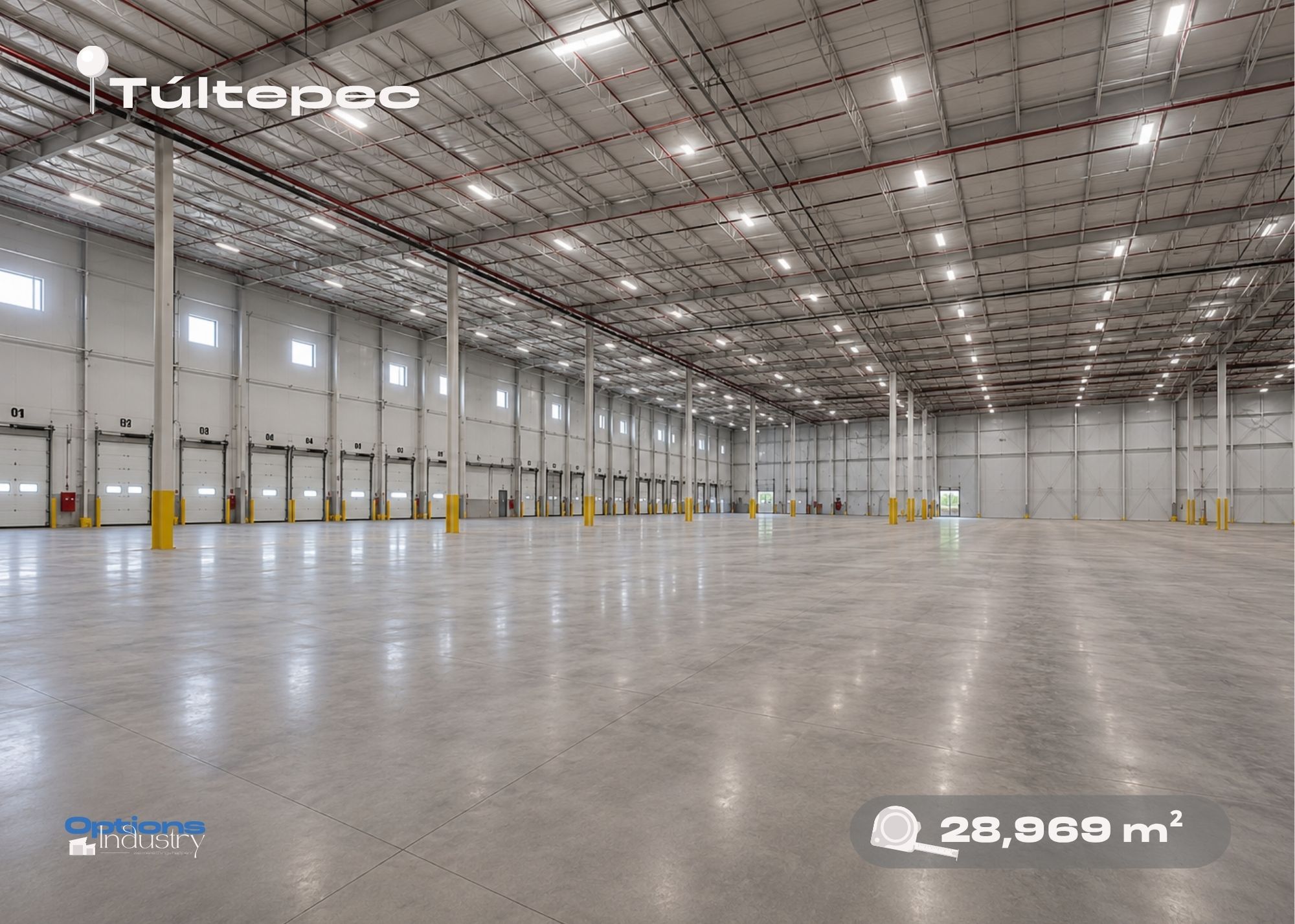 Industrial warehouse for rent in Tultepec, Estado de México