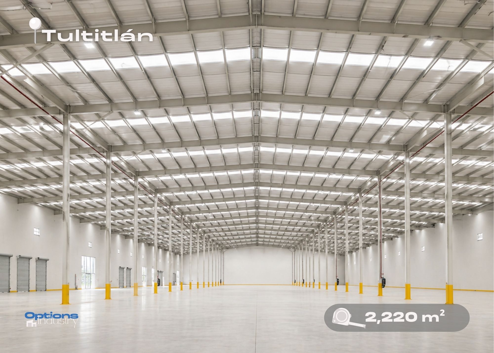 Industrial warehouse for rent in Tultitlán de Mariano Escobedo, Estado de México