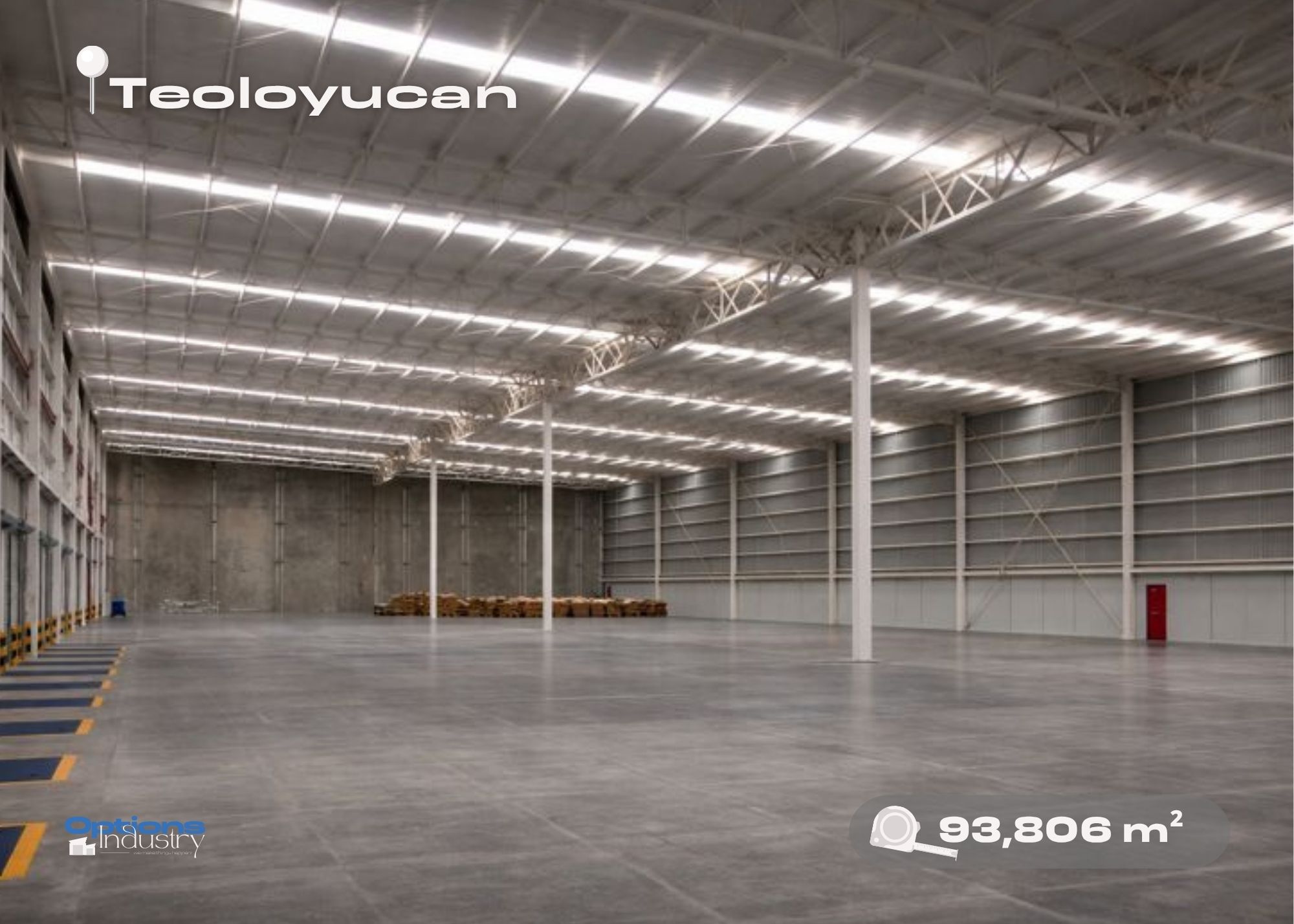 Industrial warehouse for rent in Teoloyucan, Estado de México