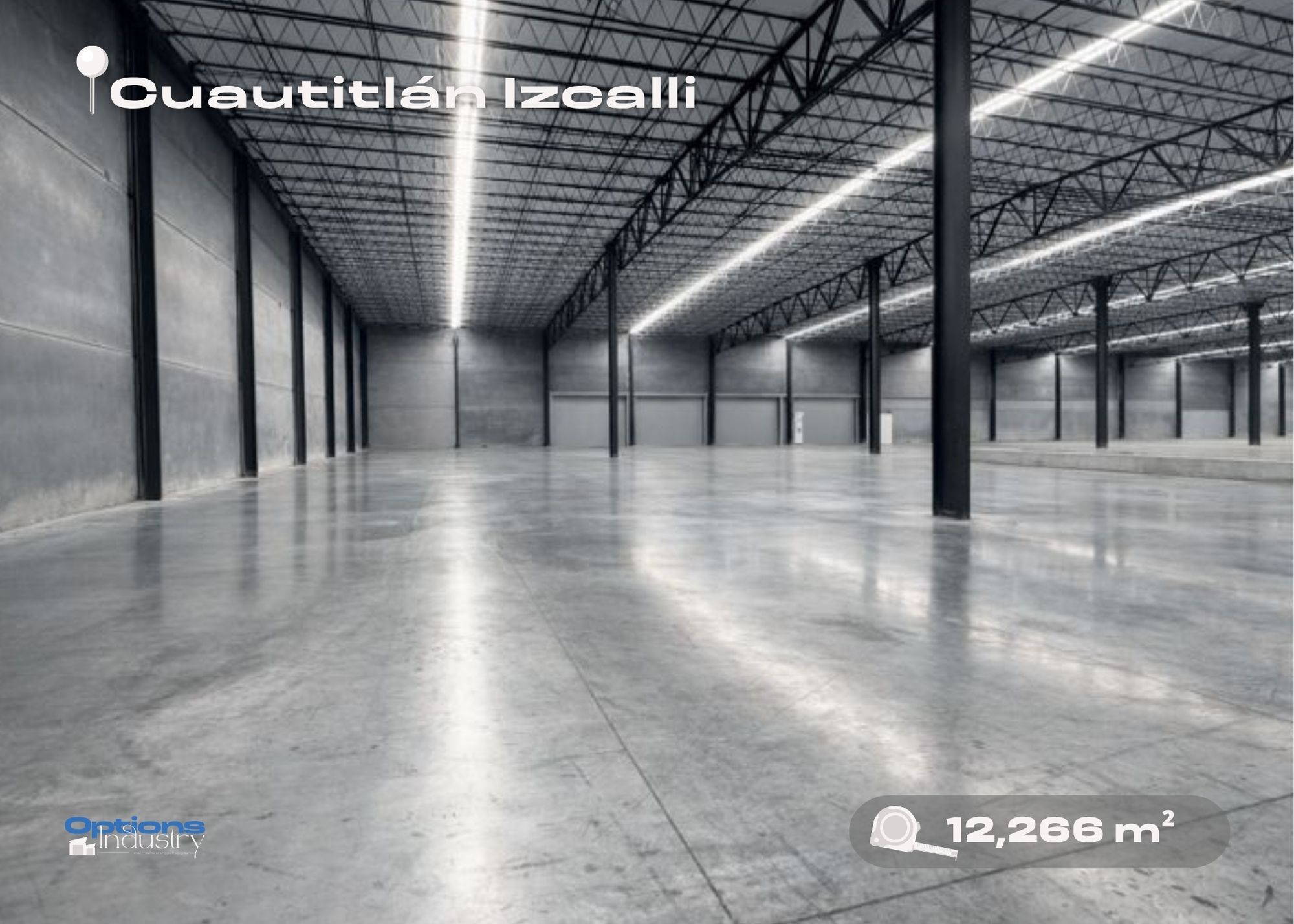 Industrial warehouse for rent in Cuautitlán Izcalli, State of Mexico