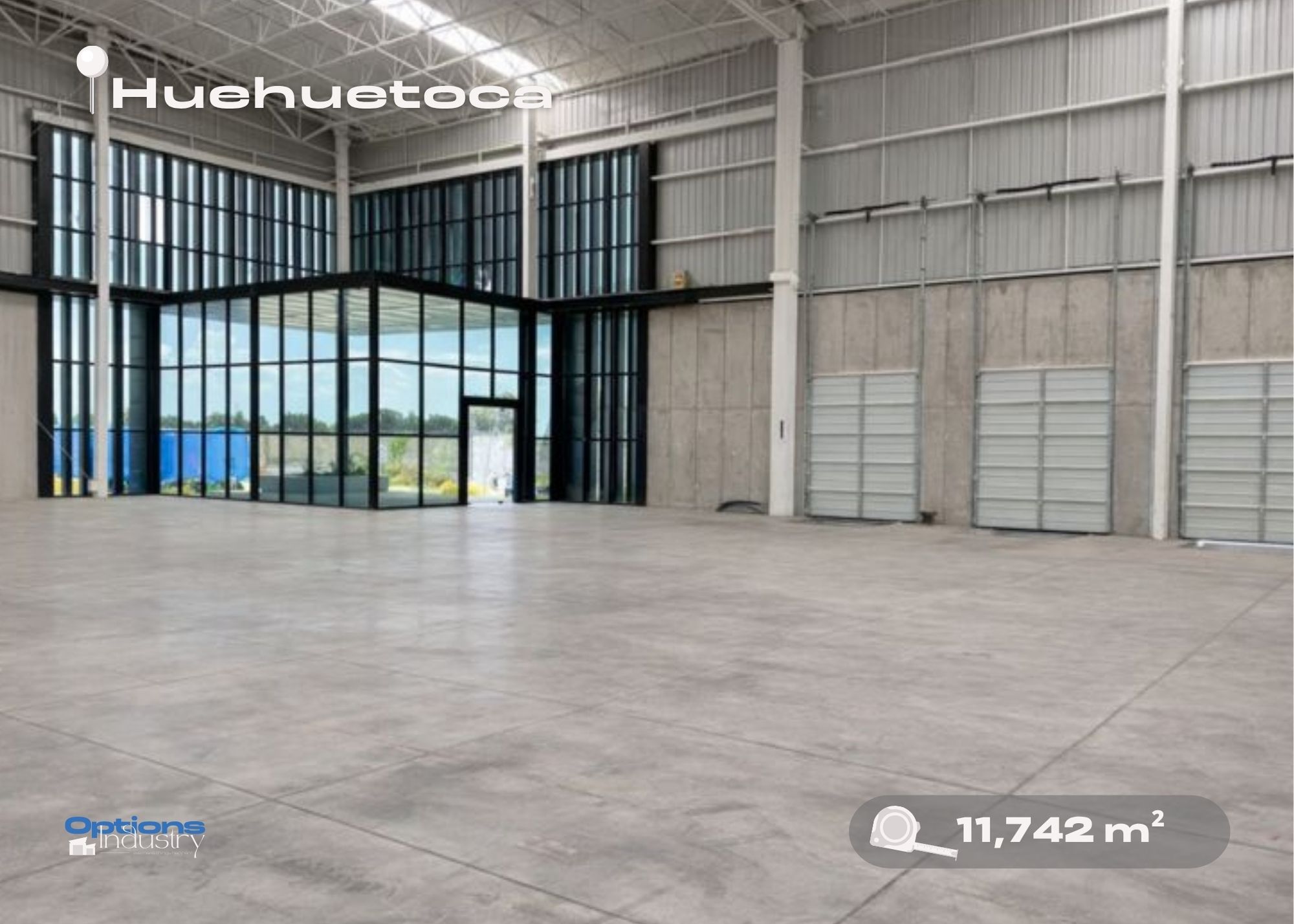 Industrial warehouse for rent in Huehuetoca, State of Mexico
