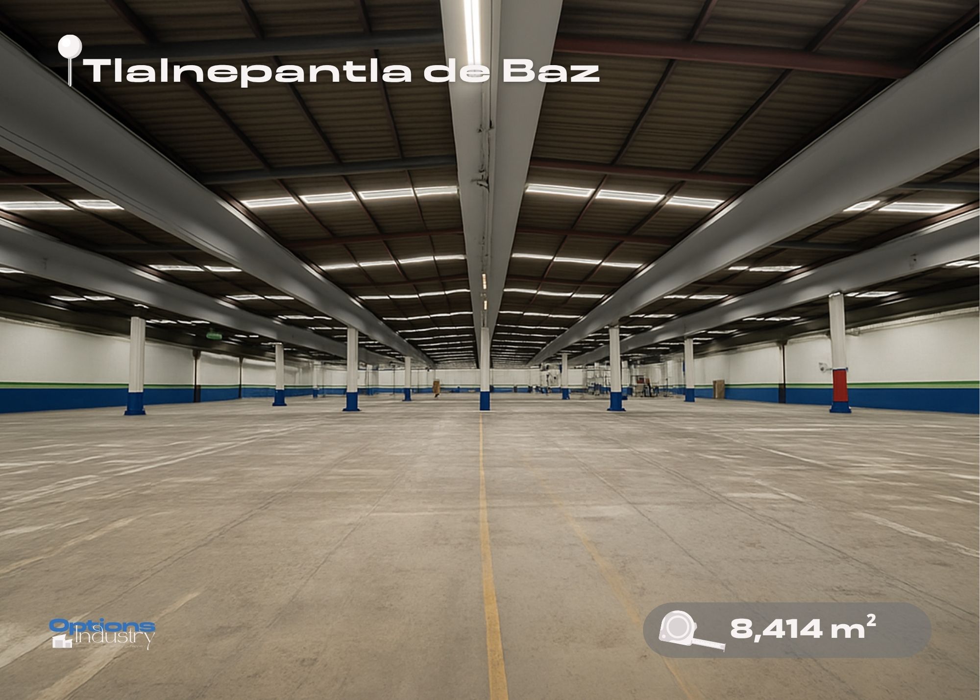 Warehouse for rent in Tlalnepantla, Estado de México