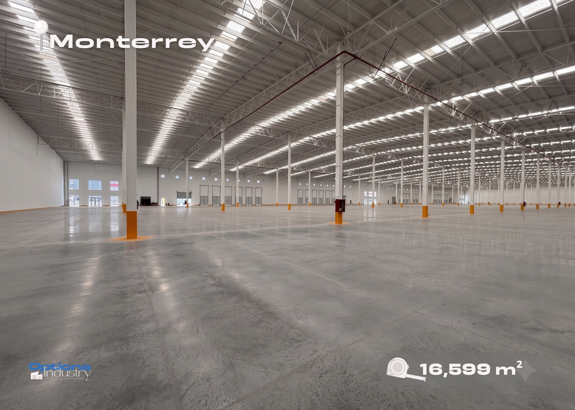 Industrial warehouse for rent in Monterrey, Nuevo León