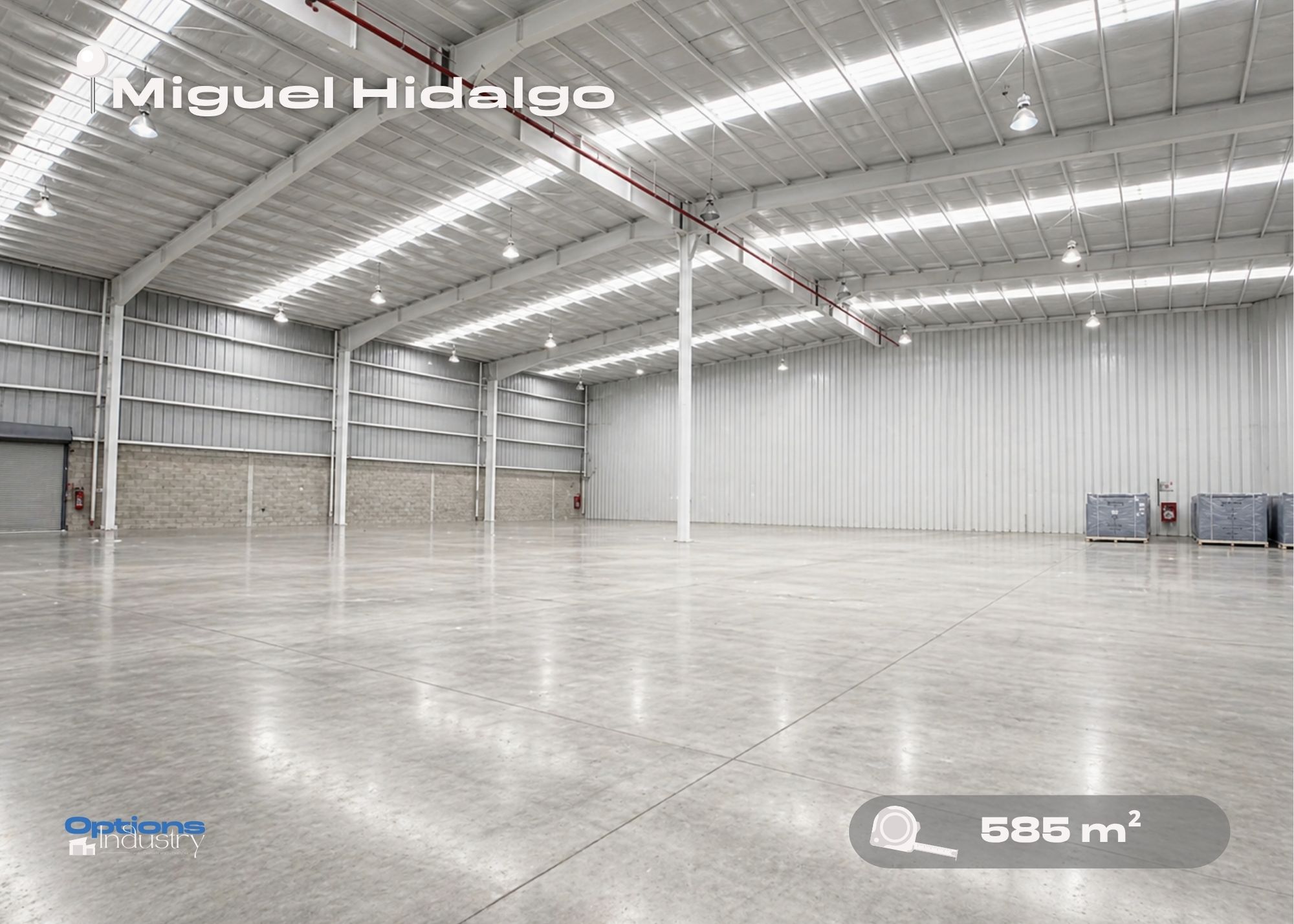 Warehouse for rent in Miguel Hidalgo, Ciudad de México