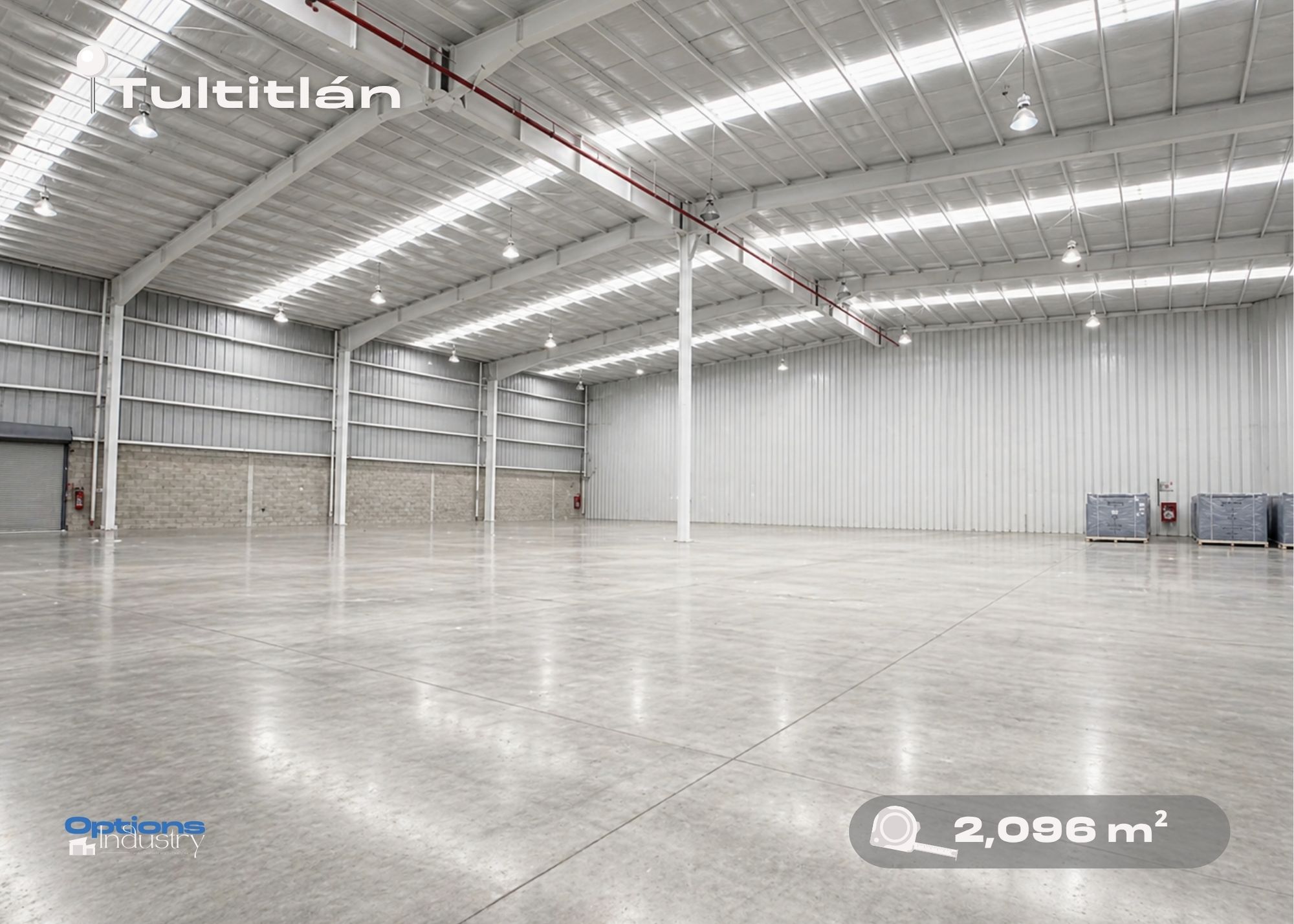Warehouse for rent in Tultitlán, Estado de México
