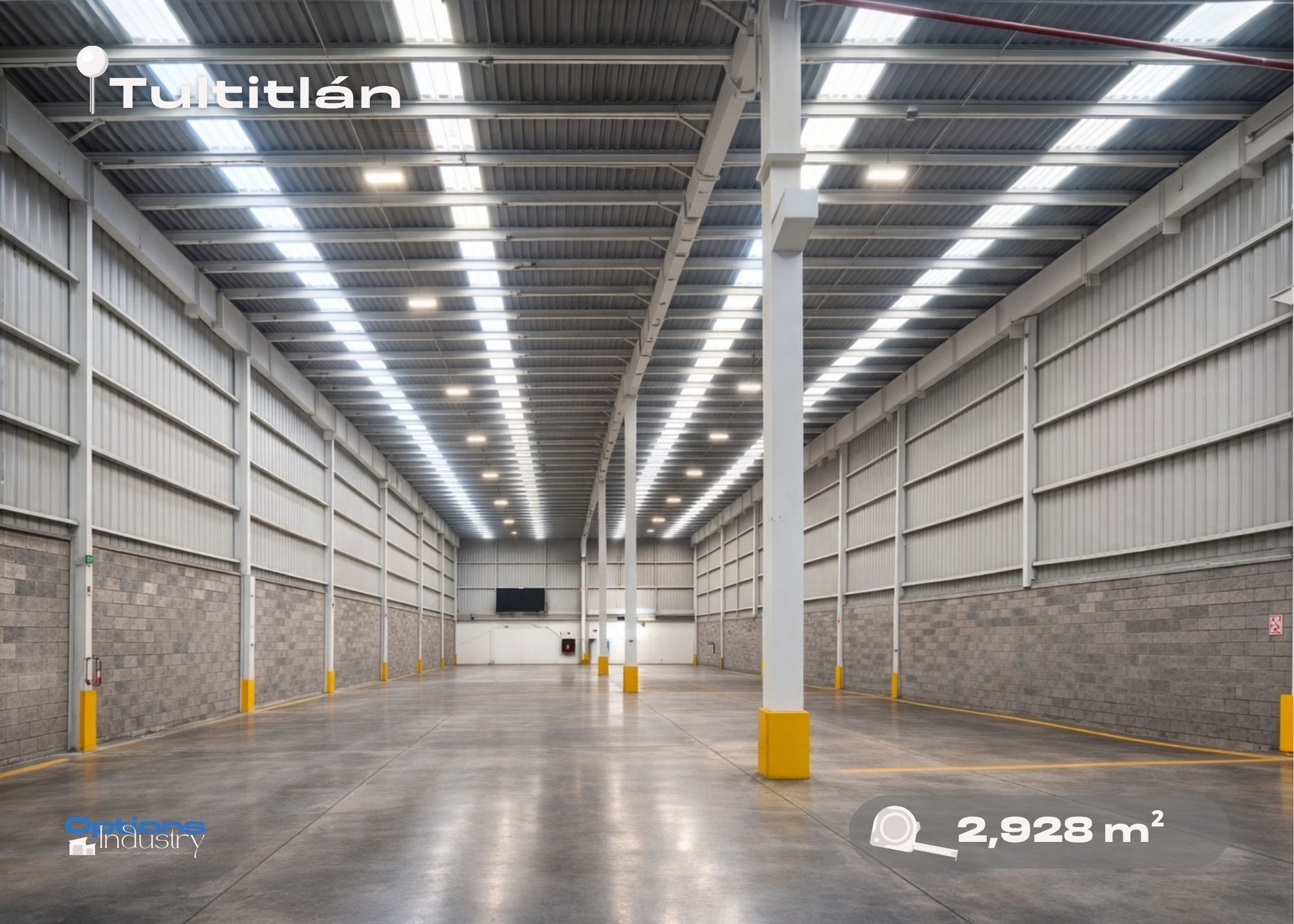 Warehouse for rent in Tultitlán, Estado de México