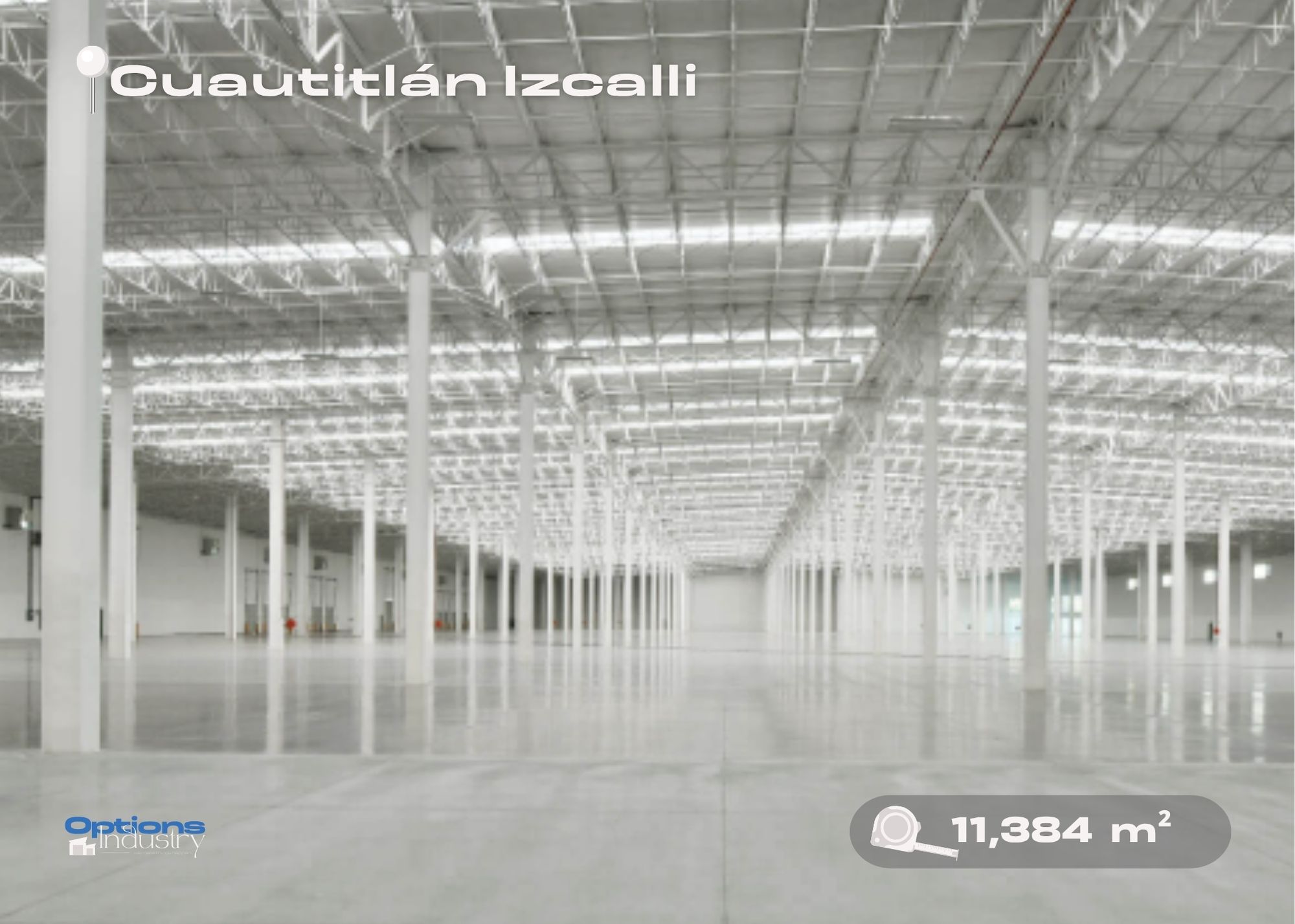 Industrial warehouse for rent in Cuautitlán Izcalli, Estado de México