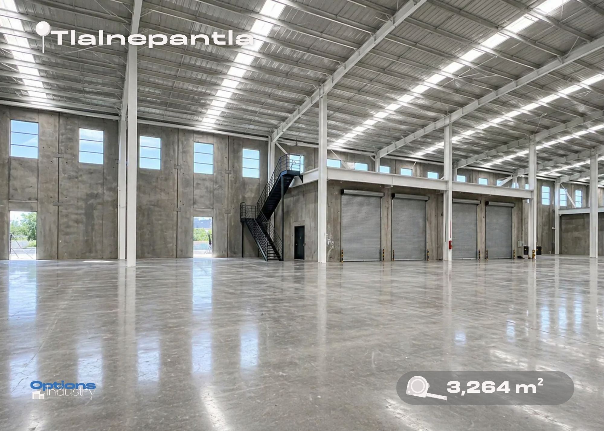Warehouse for rent in Tlalnepantla, Estado de México