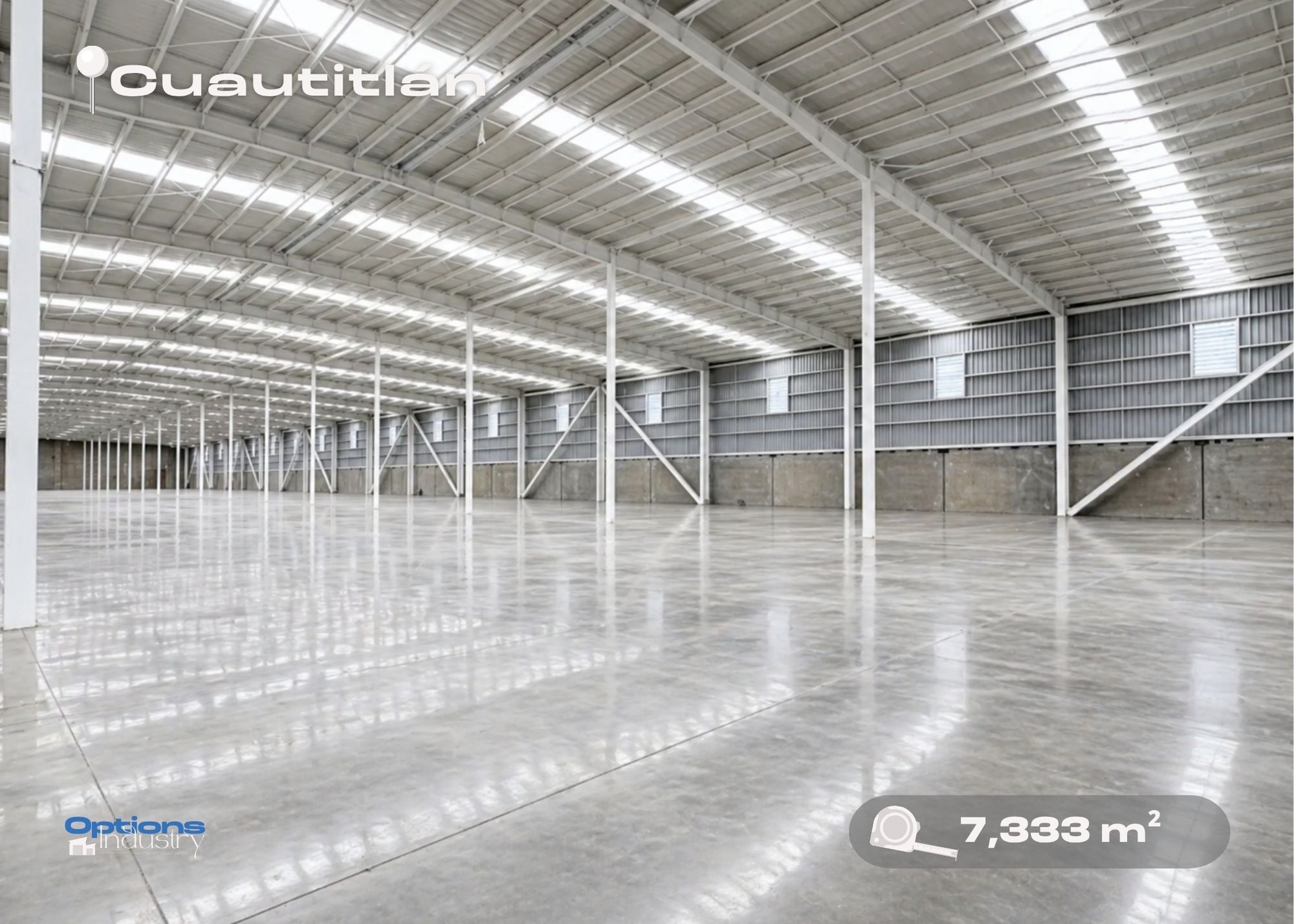 Industrial warehouse for rent in CUAUTITLÁN, STATE OF MEXICO