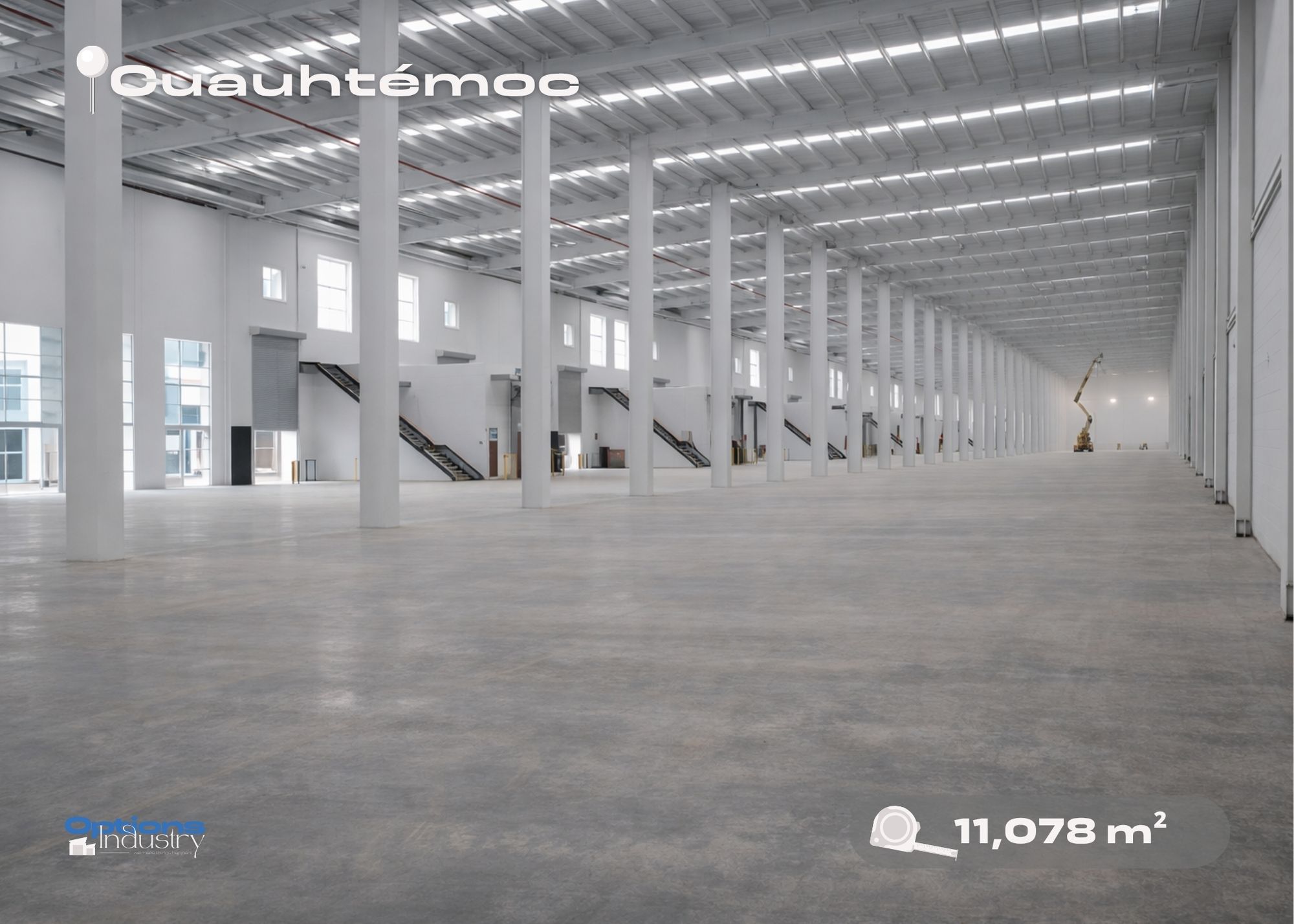 Industrial warehouse for rent in CUAUHTÉMOC, CUAUHTÉMOC