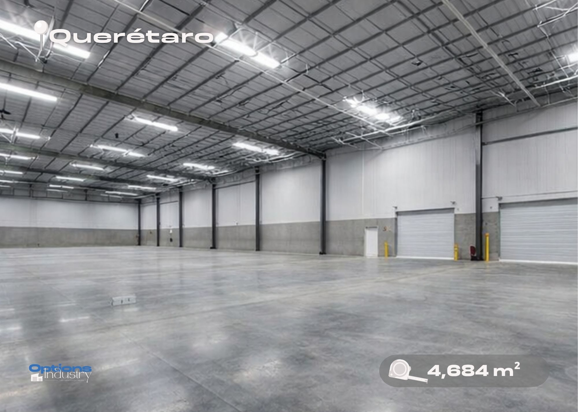 Industrial warehouse for rent in El Marqués, Querétaro