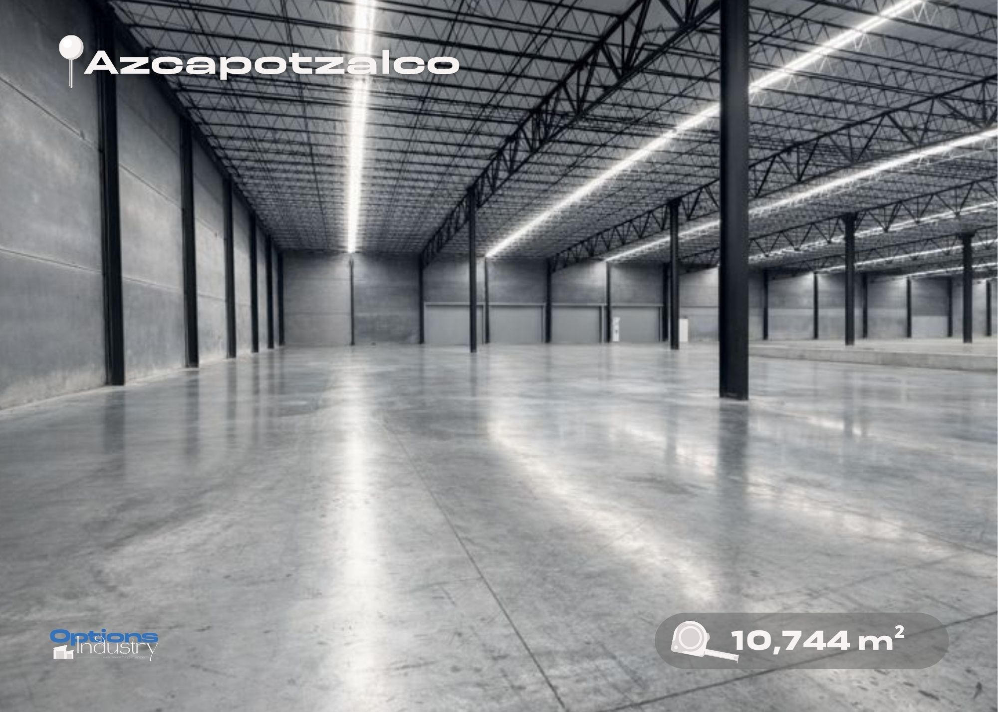 Industrial warehouse for rent in Vallejo, Azcapotzalco