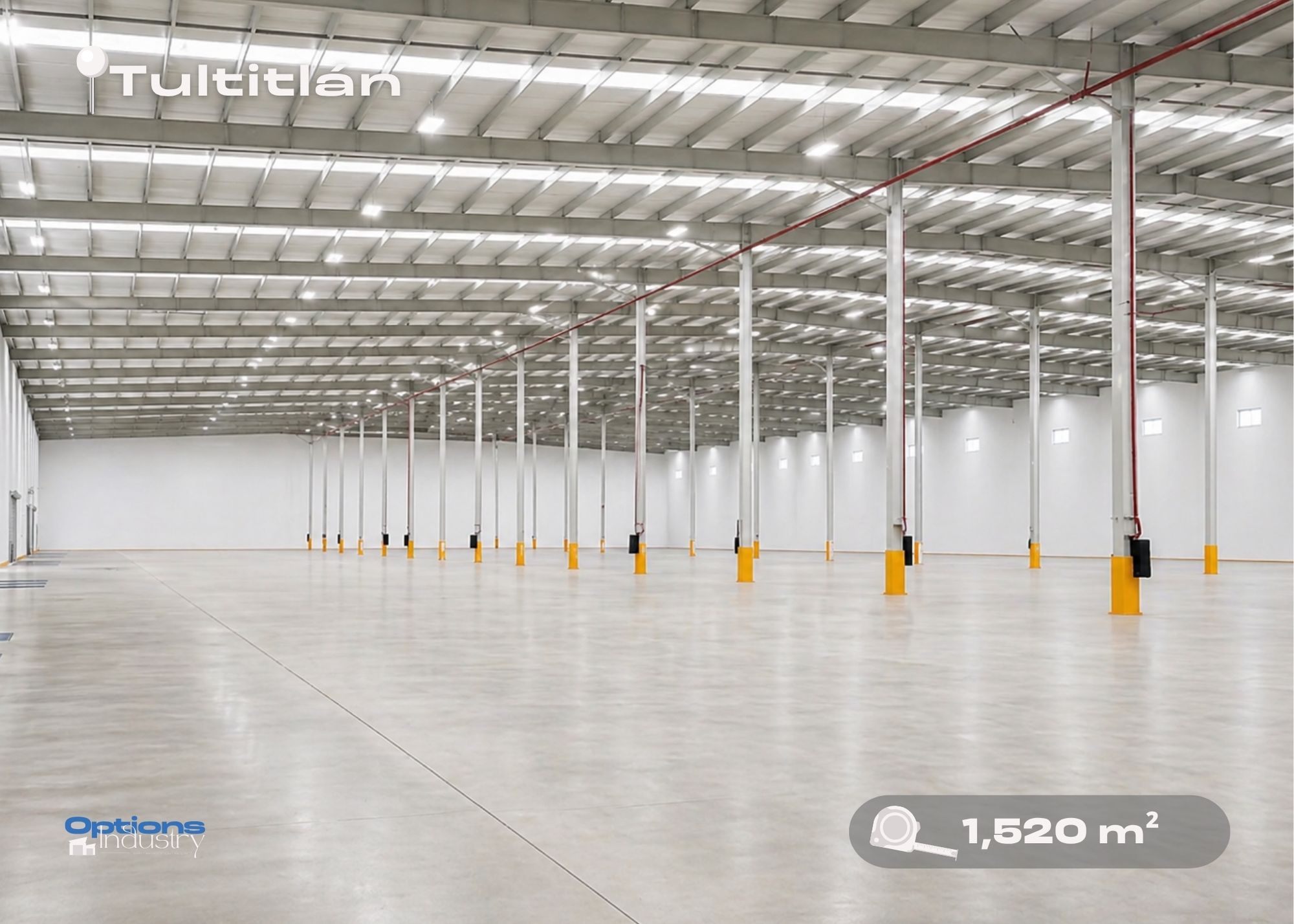 Industrial warehouse for rent in Tultitlán, Tultitlán