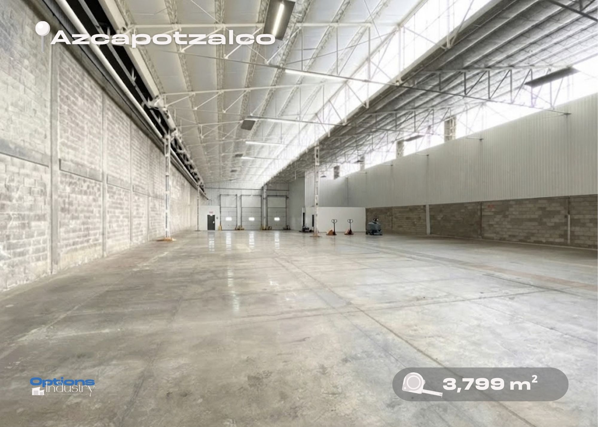 Warehouse for rent in Vallejo, Azcapotzalco